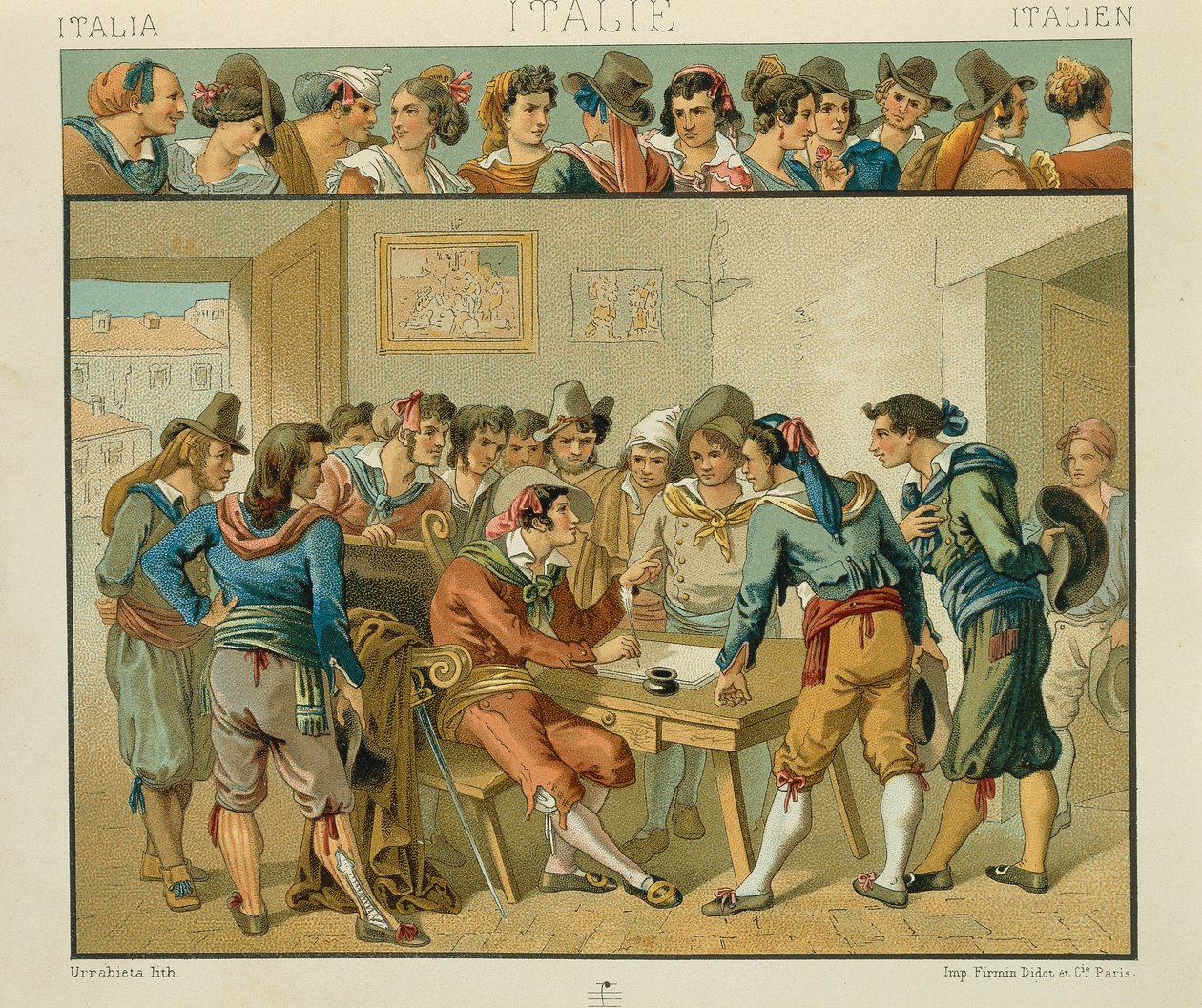 „Le Costume History” (Cała historia kostiumów) Auguste Racinet, tom V autorstwa Albert Charles August Racinet
