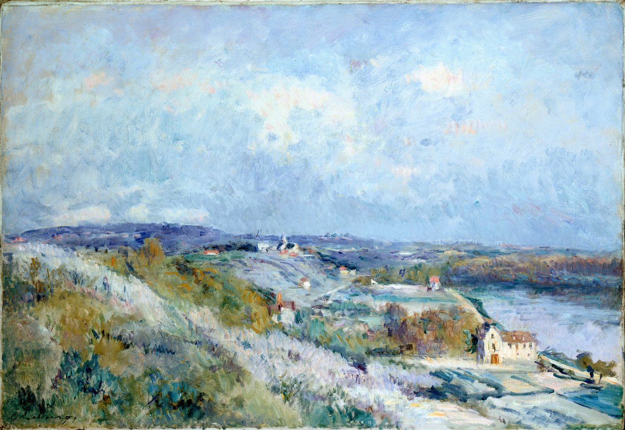 Pola zielarstwa na wiosnę autorstwa Albert Charles Lebourg