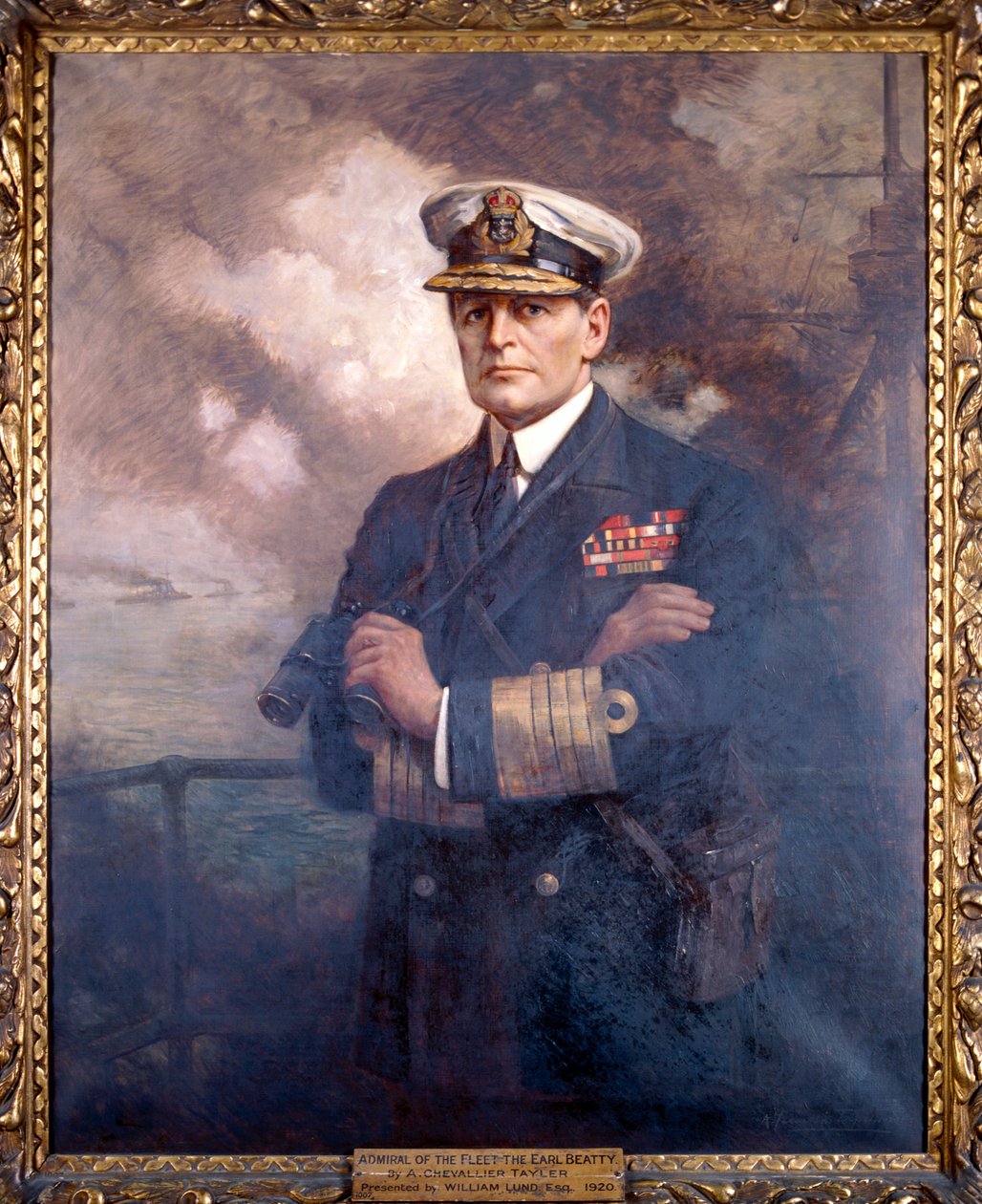 Admirał Floty, hrabia Beatty, 1920 autorstwa Albert Chevallier Tayler