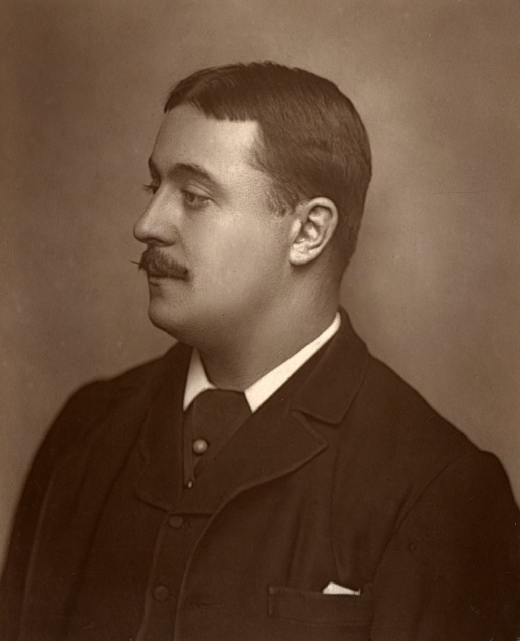 Mons Marius, francuski aktor, 1888. autorstwa Albert Deneulain
