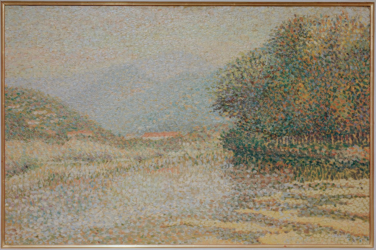 Wieś autorstwa Albert Dubois Pillet