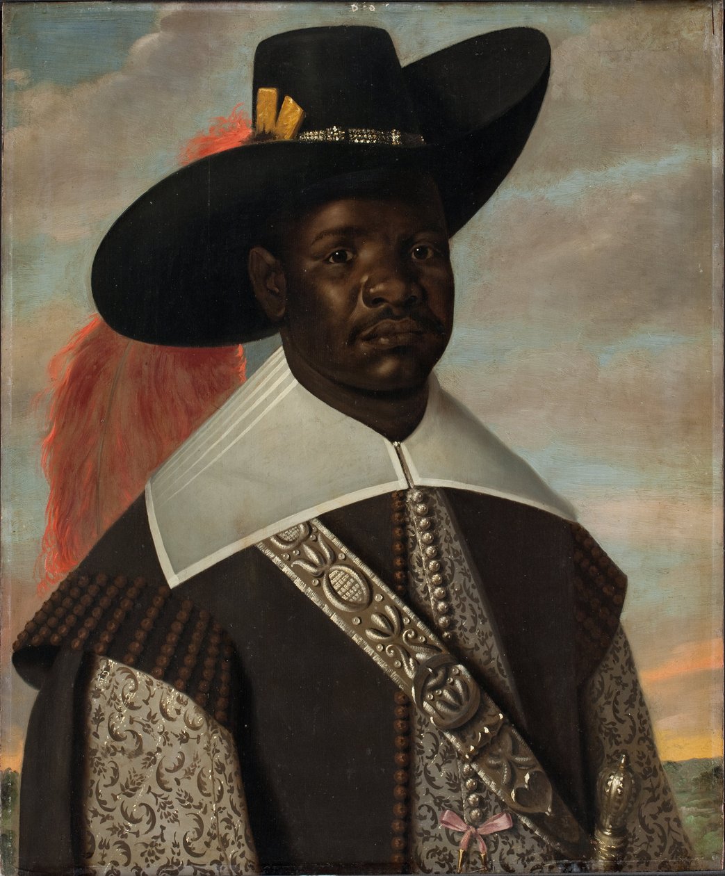 Miguel de Castro, wysłannik z Królestwa Kongo autorstwa Albert Eckhout