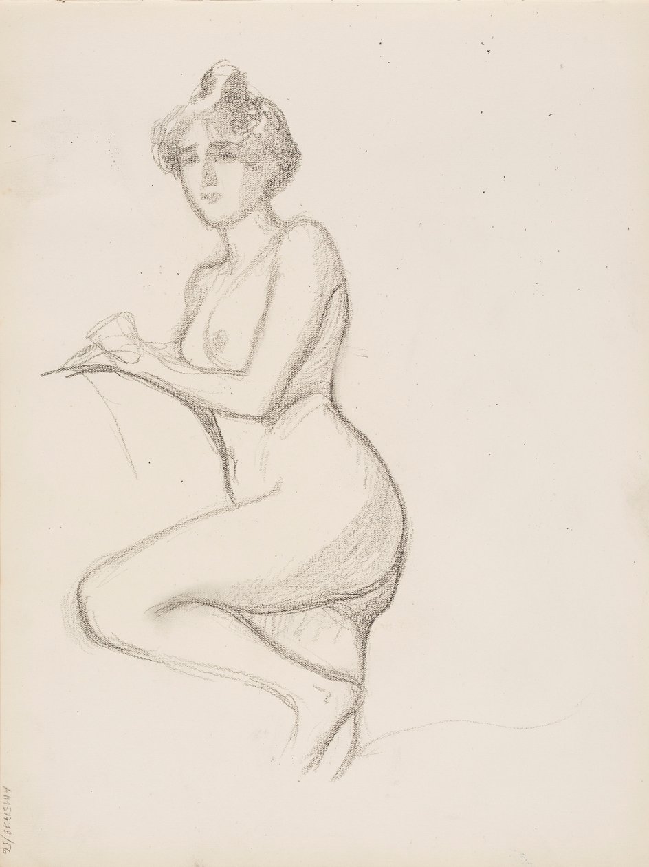 Nagość autorstwa Albert Edelfelt