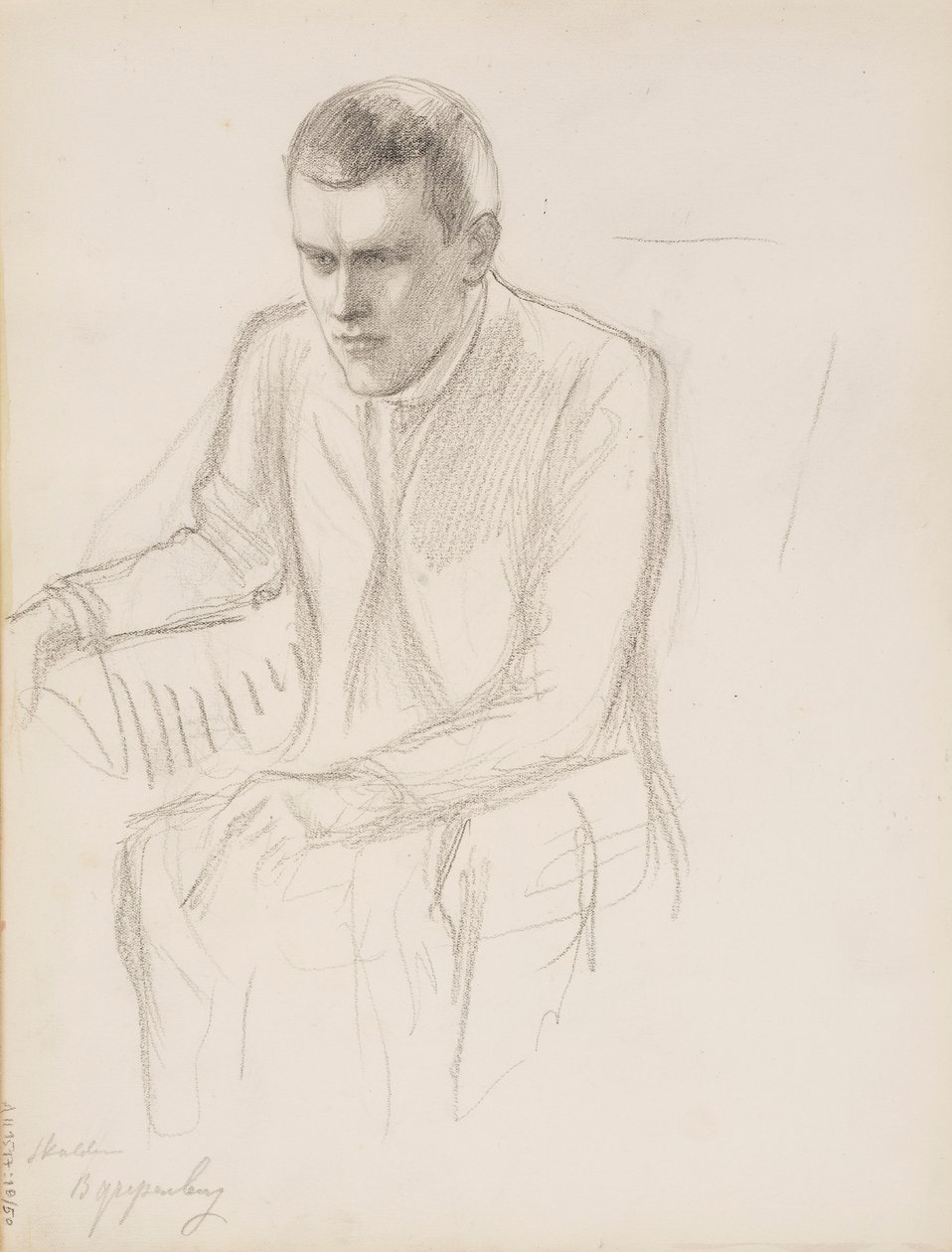 Bertel Gripenberg autorstwa Albert Edelfelt