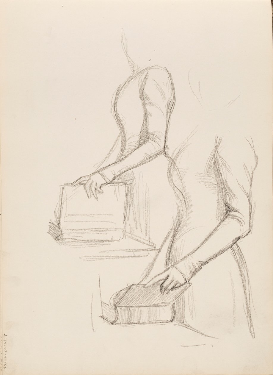 Camille Vallery-Radot, szkic do portretu autorstwa Albert Edelfelt