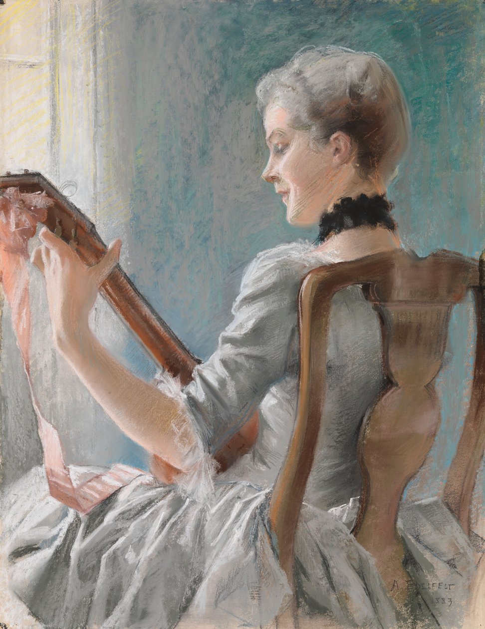 Wiosenna pieśń Dalina autorstwa Albert Edelfelt