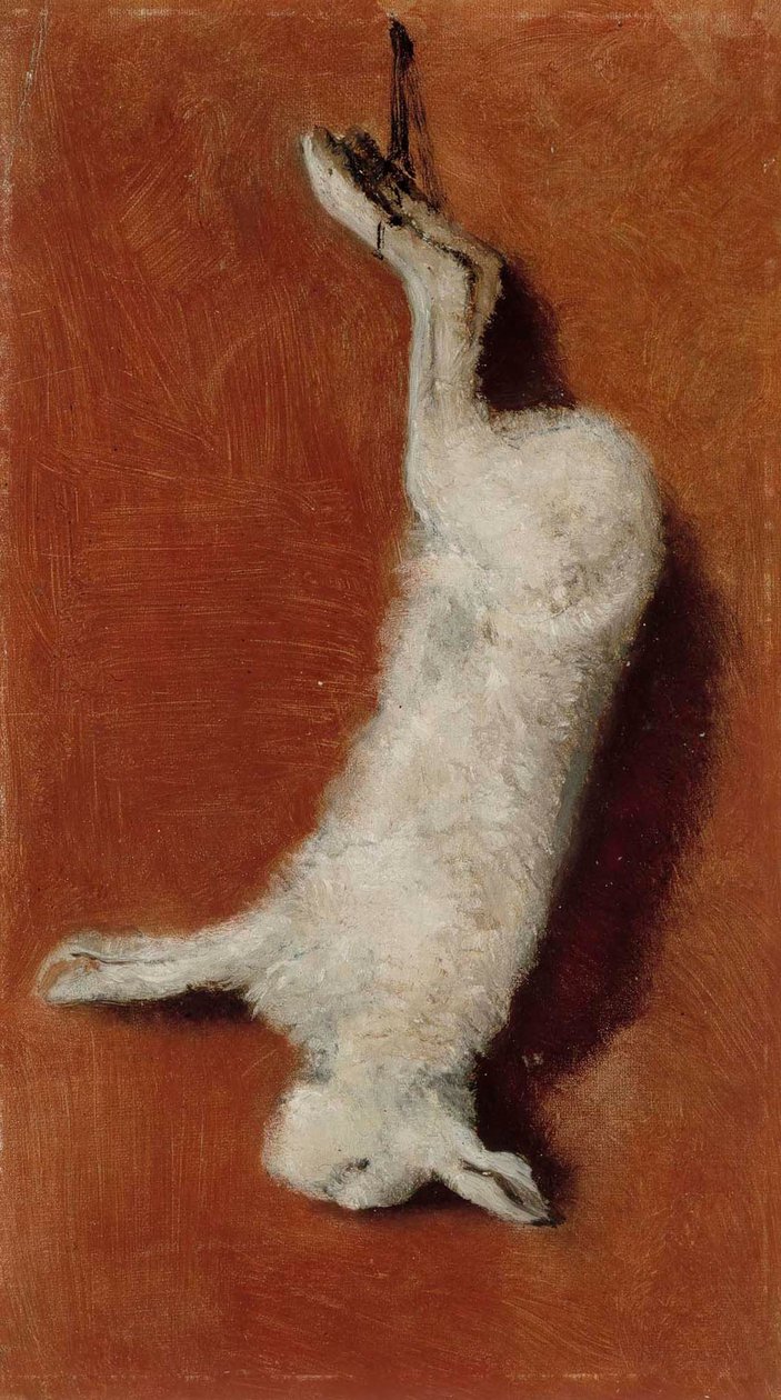 Martwy zając, studium autorstwa Albert Edelfelt