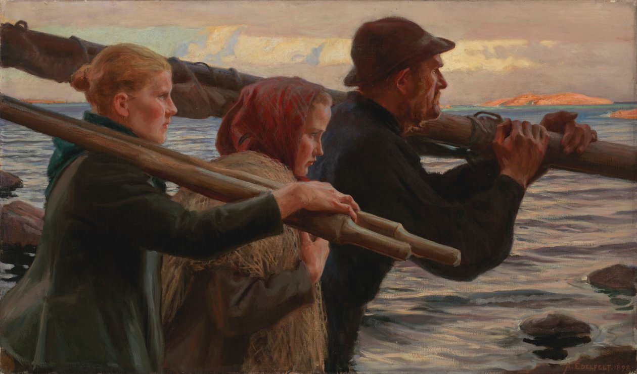 W zewnętrznym archipelagu autorstwa Albert Edelfelt
