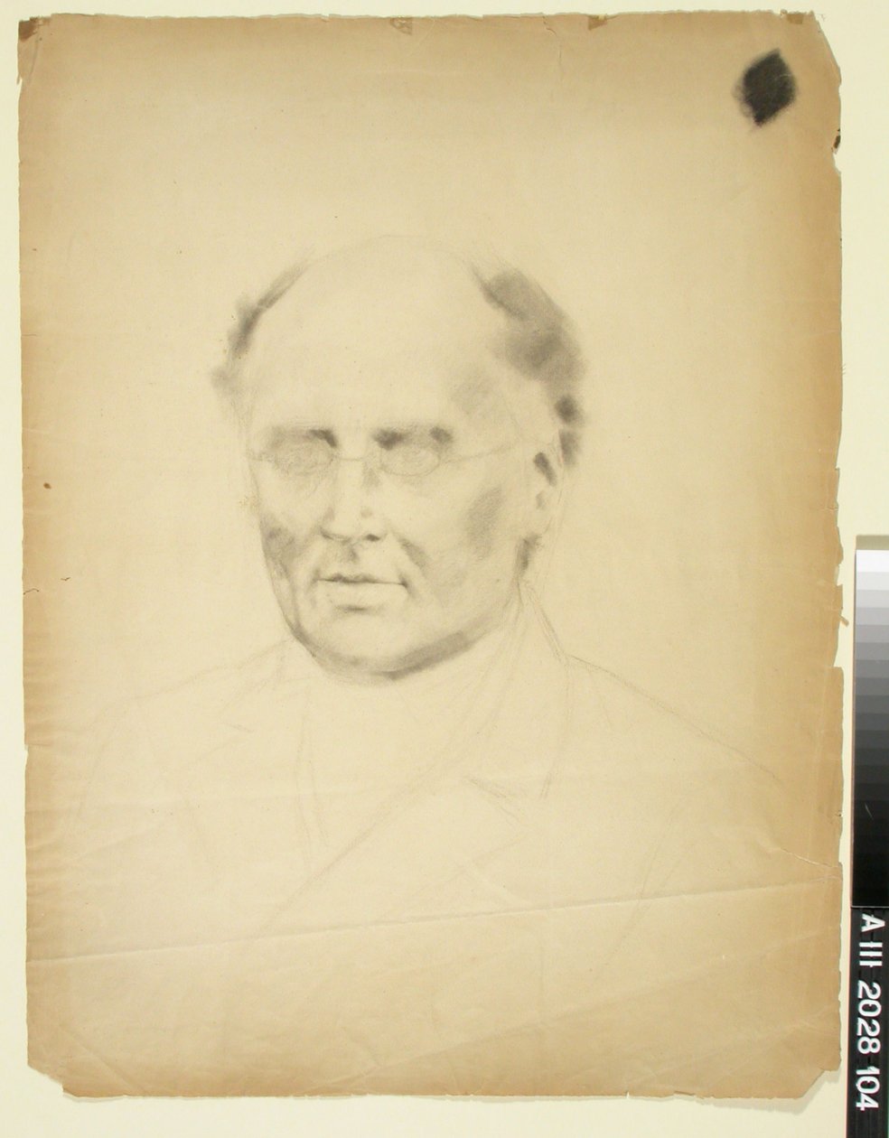 J. L. Runeberg, szkic do portretu autorstwa Albert Edelfelt
