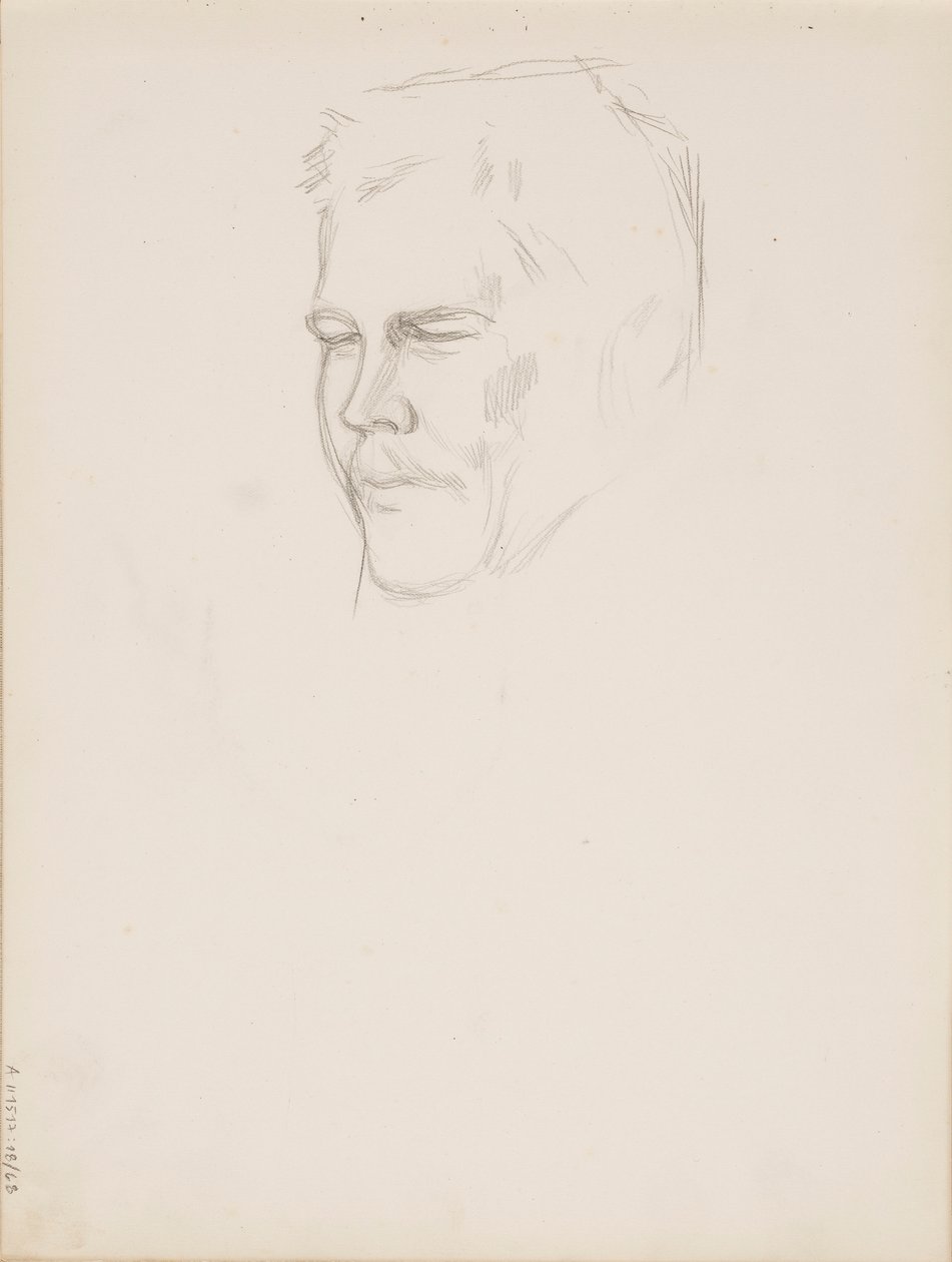Juho Rissanen autorstwa Albert Edelfelt