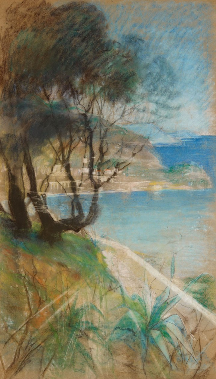 Pejzaż śródziemnomorski autorstwa Albert Edelfelt