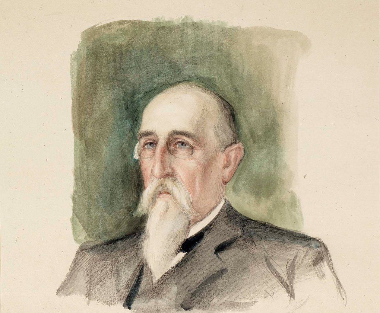 Leo Mechelin, studium portretowe autorstwa Albert Edelfelt