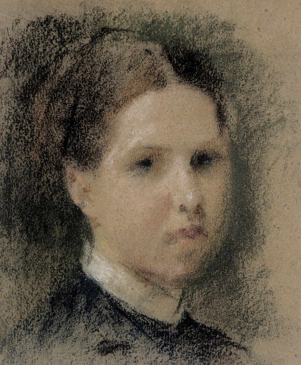 Portret Annie Edelfelt autorstwa Albert Edelfelt