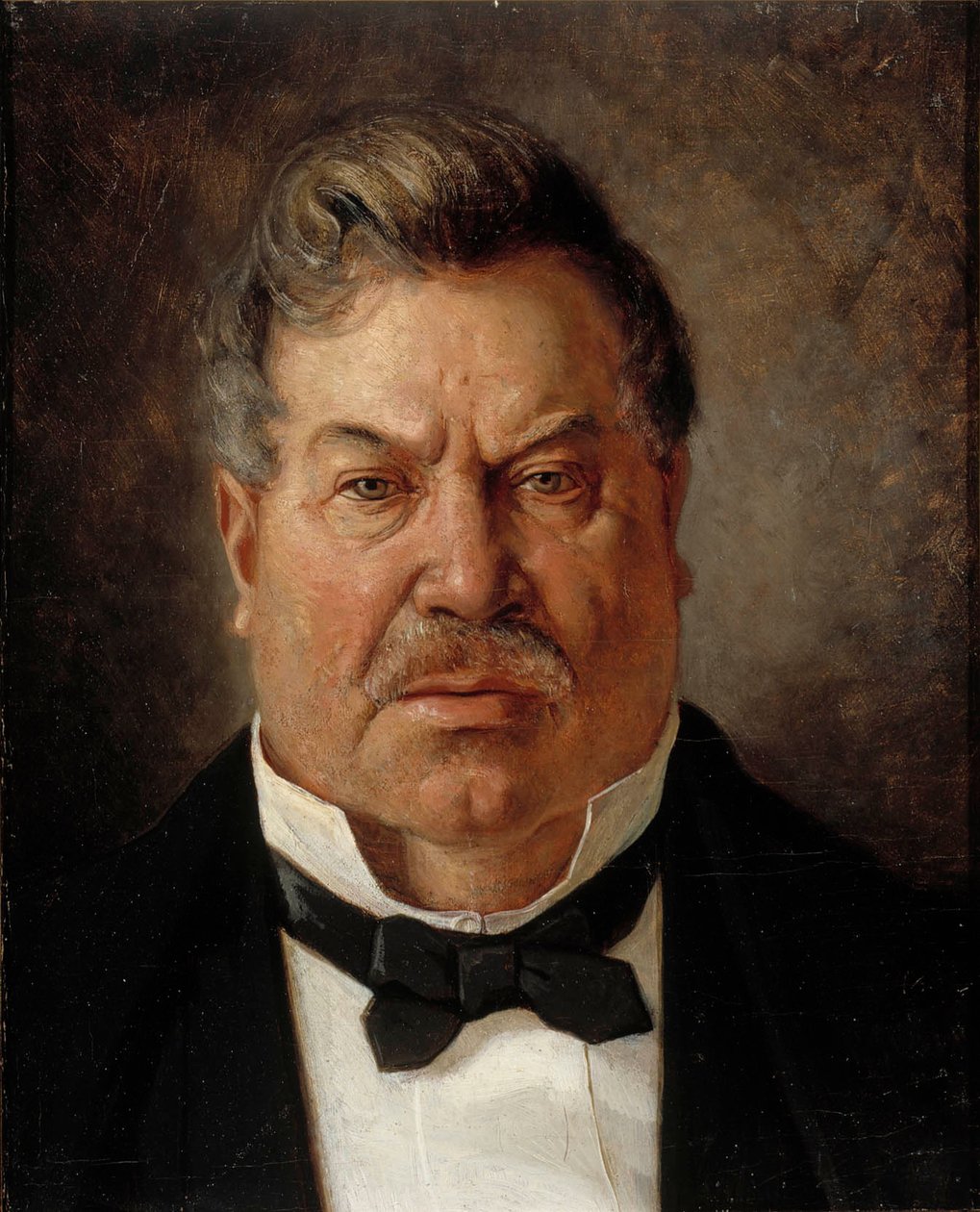 Portret Augusta Strenga autorstwa Albert Edelfelt