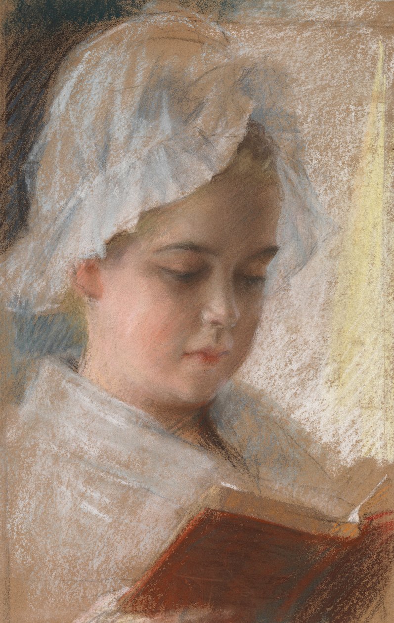 Portret Berty Edelfelt, szkic autorstwa Albert Edelfelt