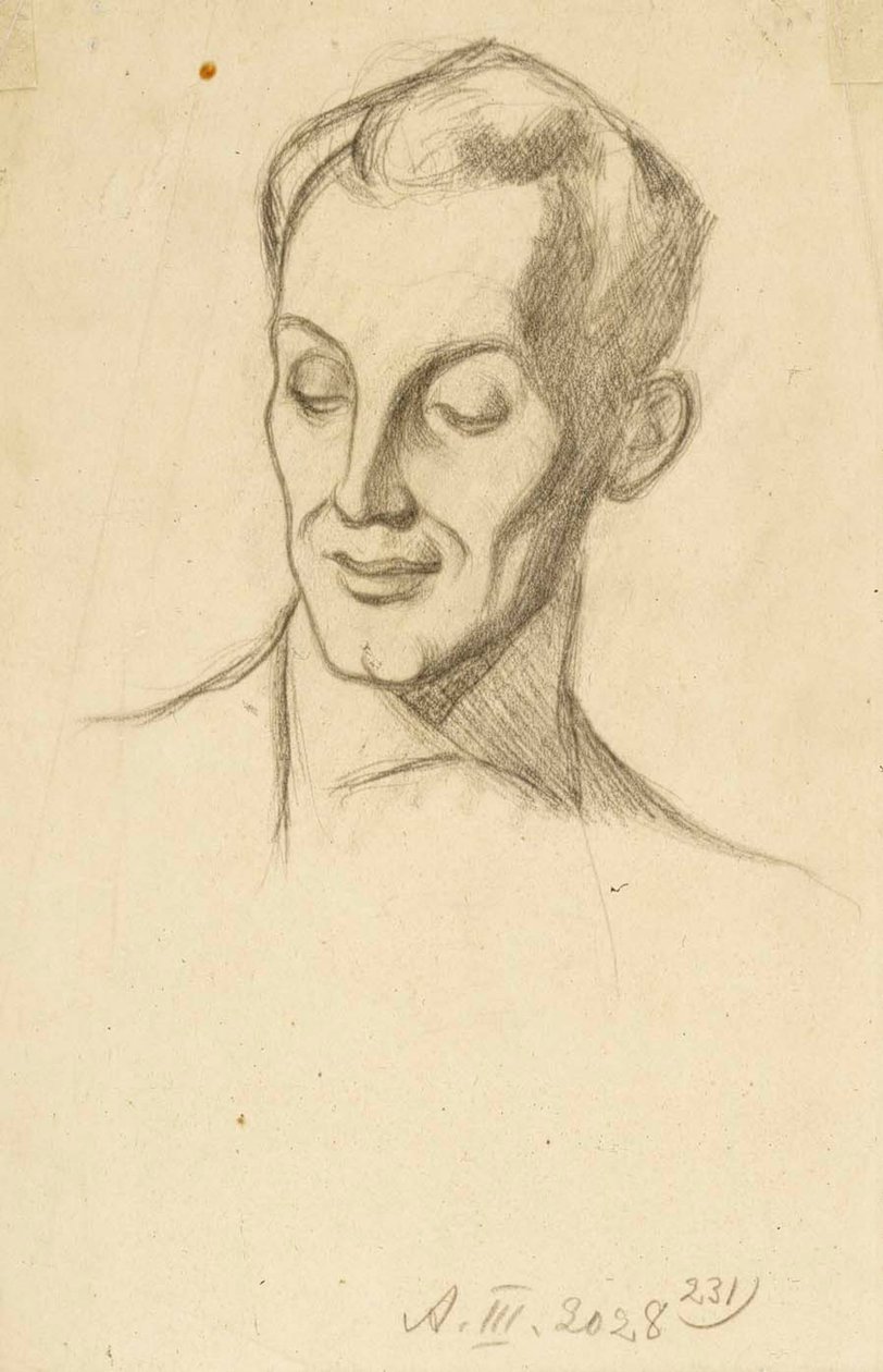 Portret Bruno Aspelina autorstwa Albert Edelfelt