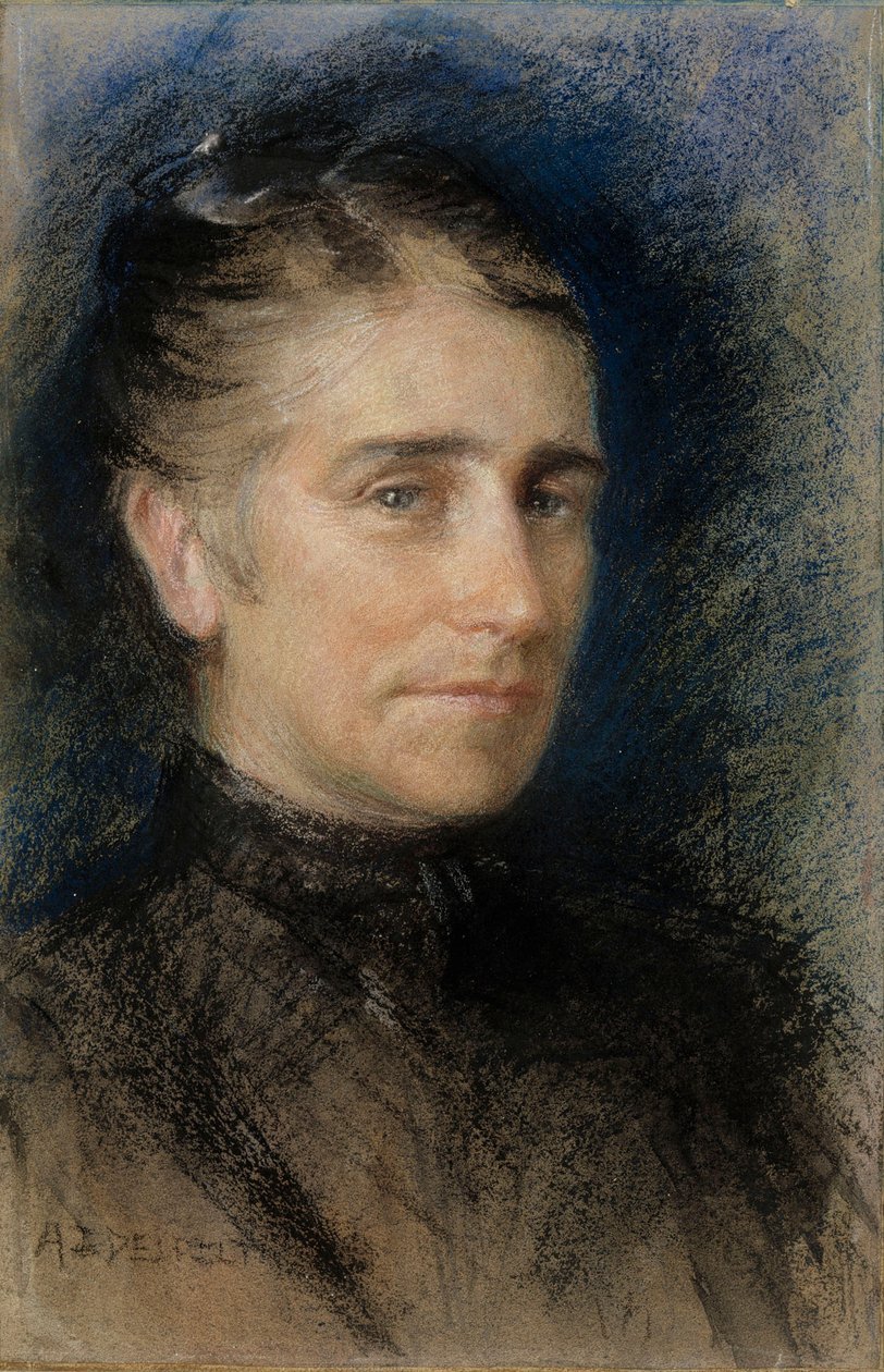 Portret pani Emilie Krohn autorstwa Albert Edelfelt