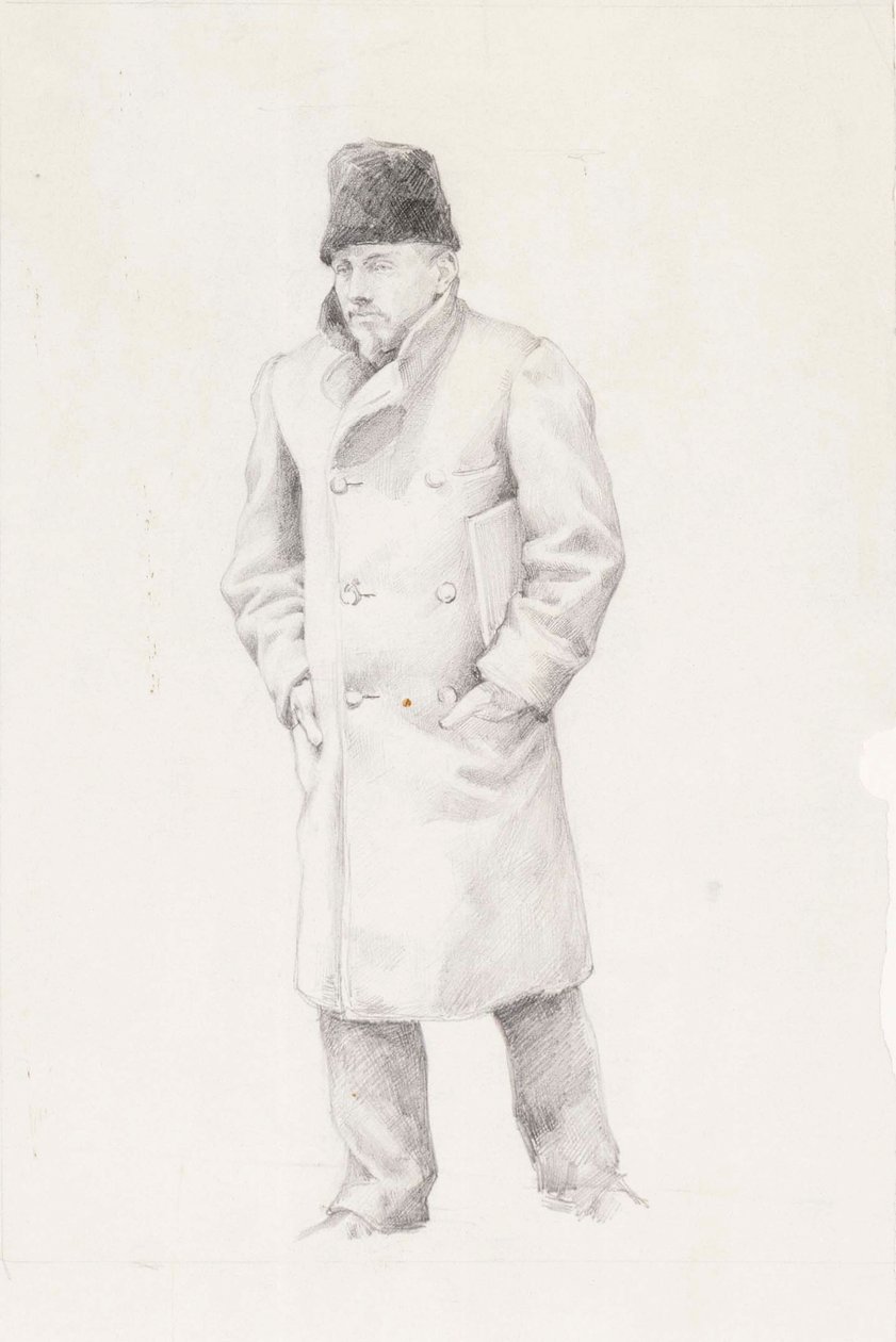 Portret mężczyzny autorstwa Albert Edelfelt