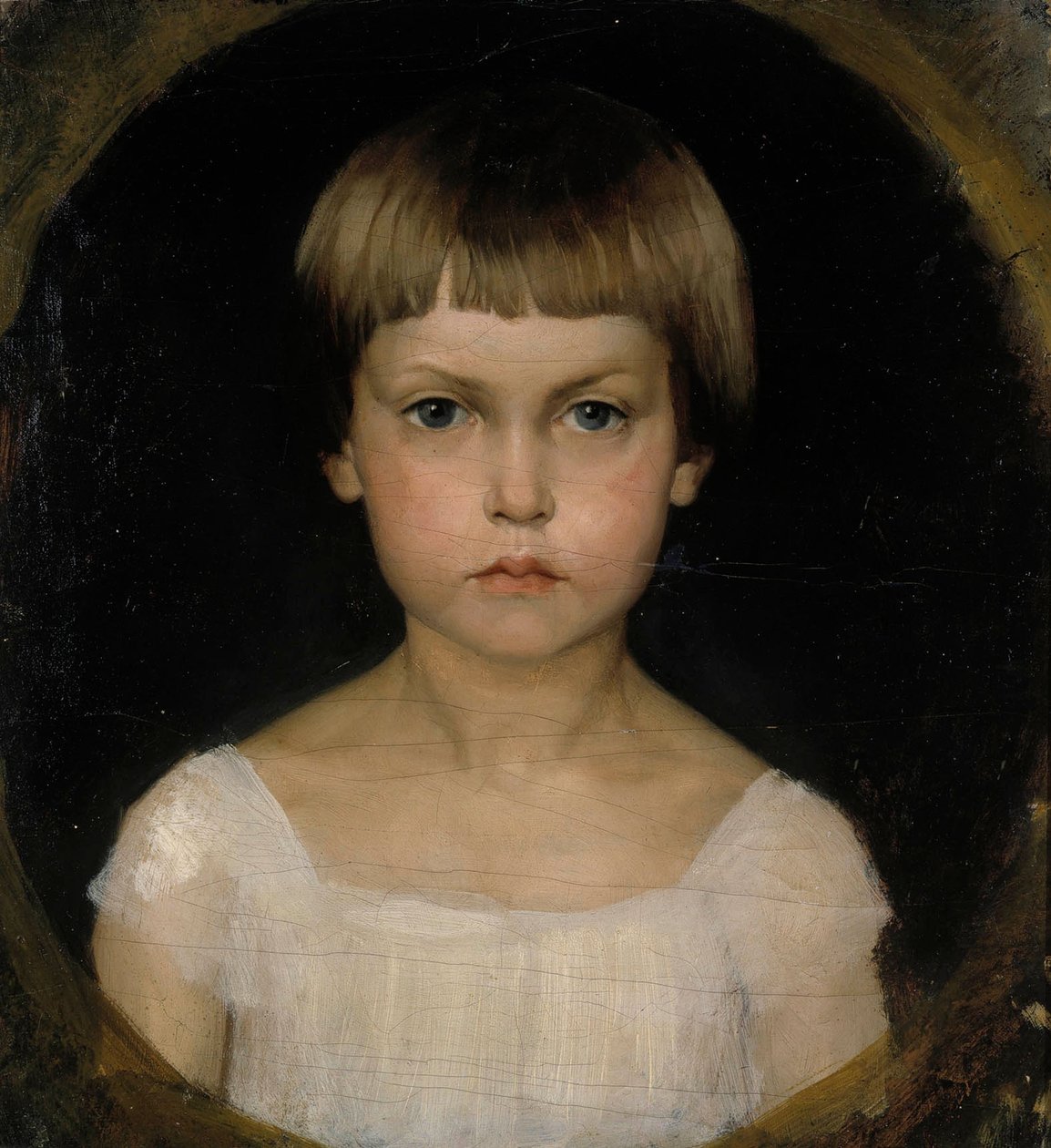 Portret siostry artysty, Berty Edelfelt autorstwa Albert Edelfelt