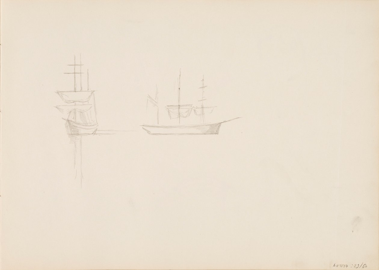 Żaglówki autorstwa Albert Edelfelt