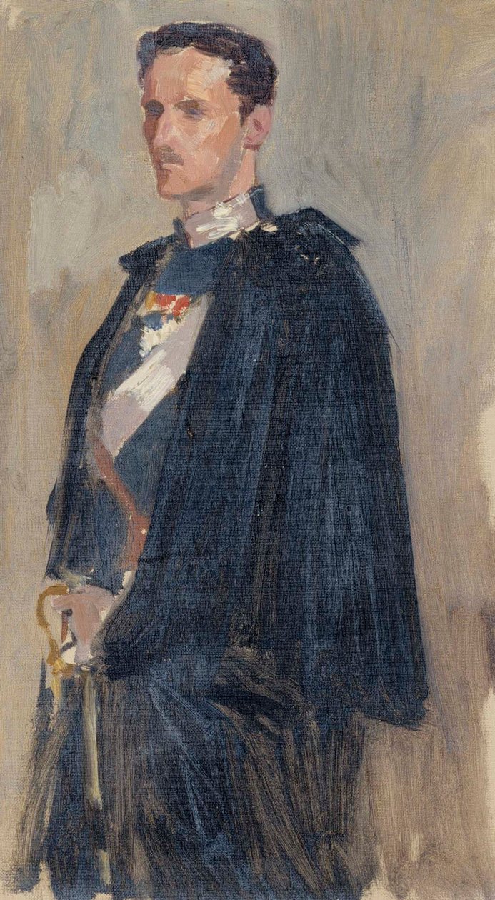 Szkic do portretu księcia Carla autorstwa Albert Edelfelt
