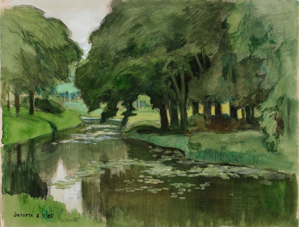 Szkicownik autorstwa Albert Edelfelt