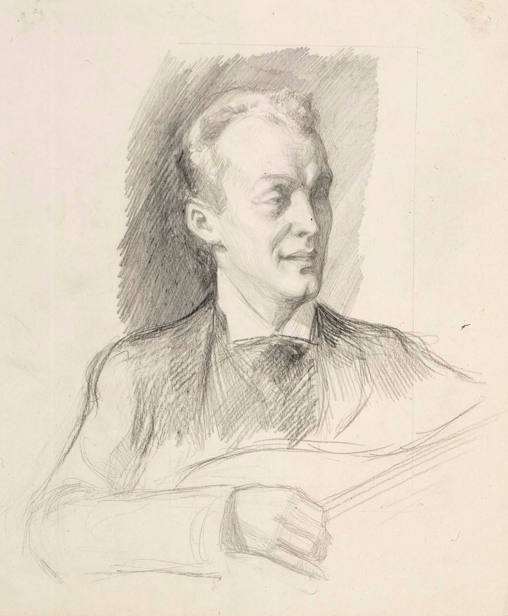Artysta Bruno Aspelin autorstwa Albert Edelfelt