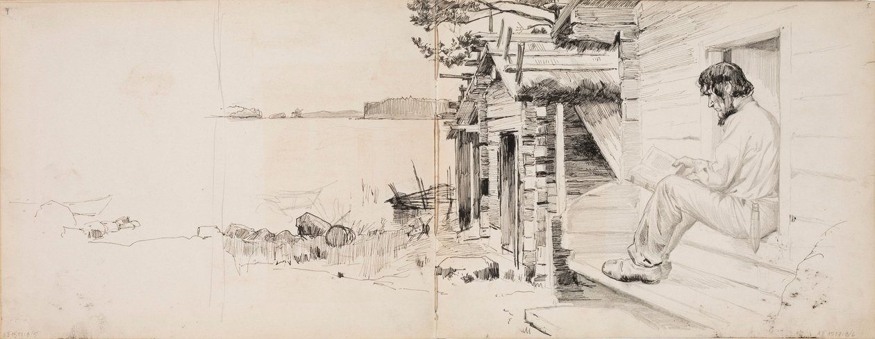 Bez tytułu autorstwa Albert Edelfelt