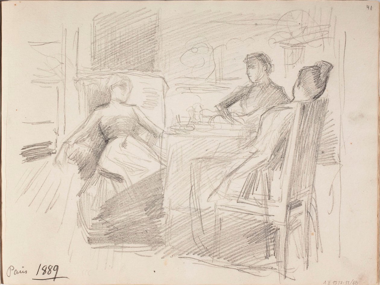Bez tytułu autorstwa Albert Edelfelt