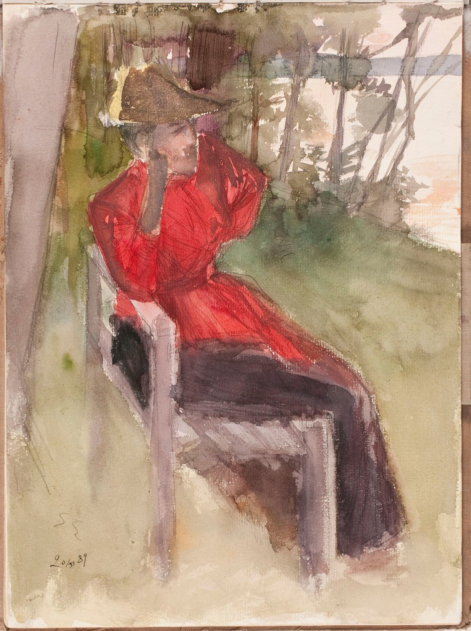 Bez tytułu autorstwa Albert Edelfelt
