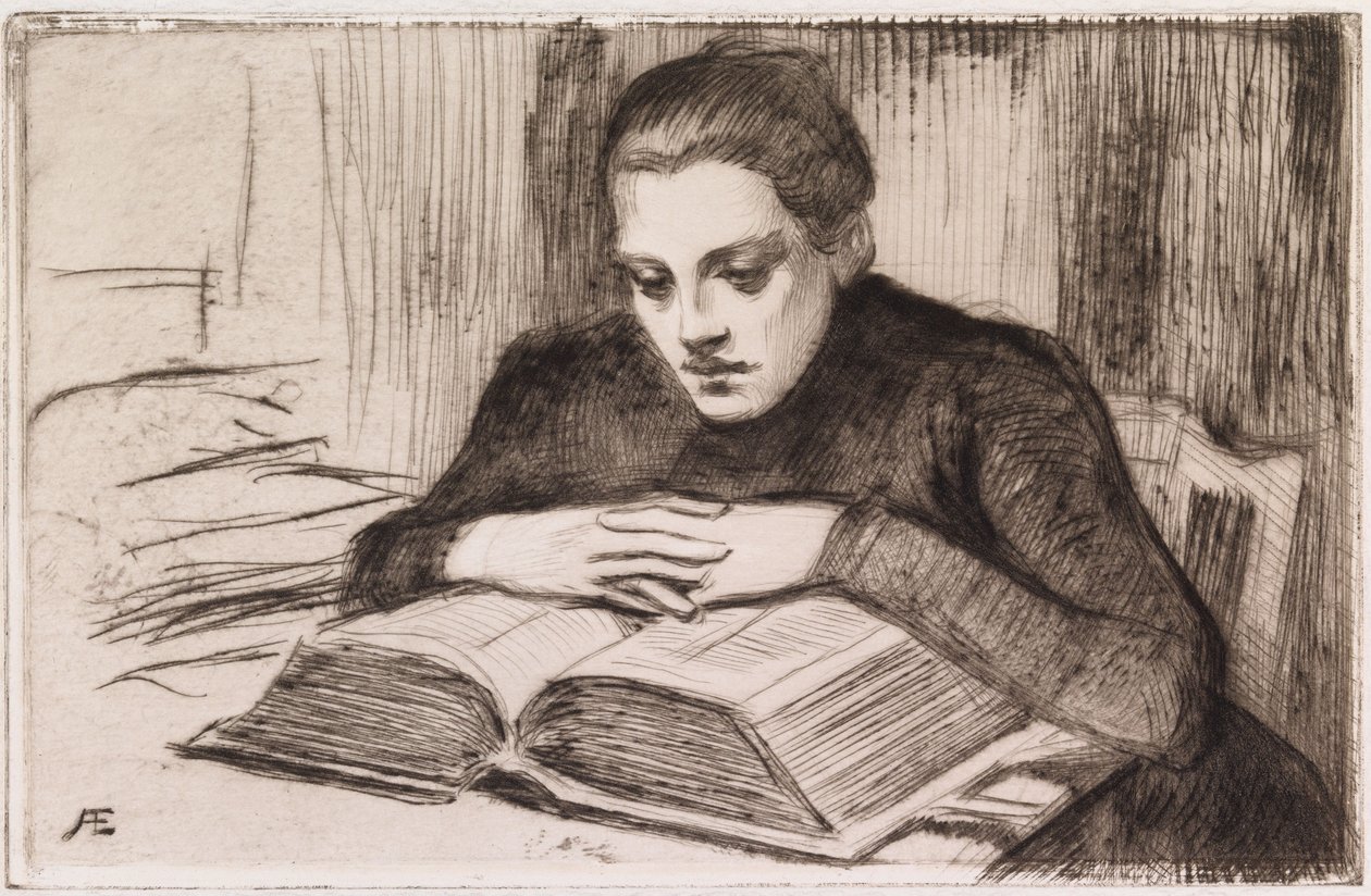 Bez tytułu autorstwa Albert Edelfelt