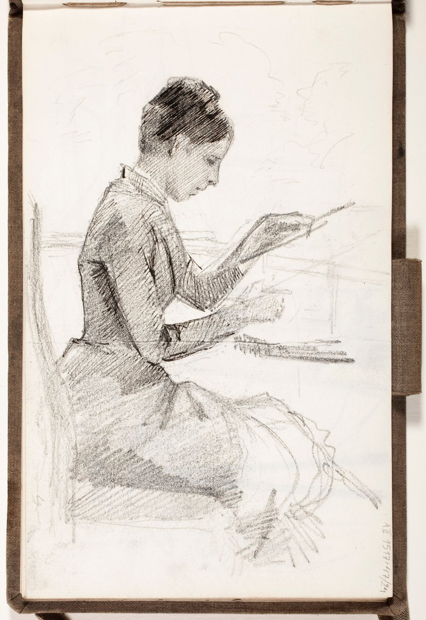 Bez tytułu autorstwa Albert Edelfelt