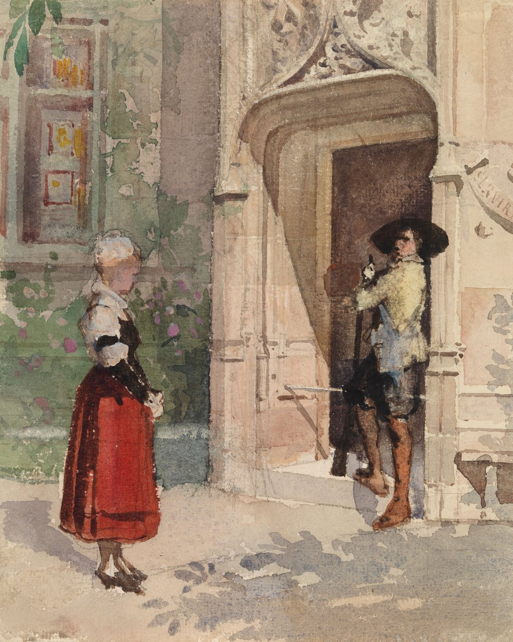 Bez tytułu autorstwa Albert Edelfelt
