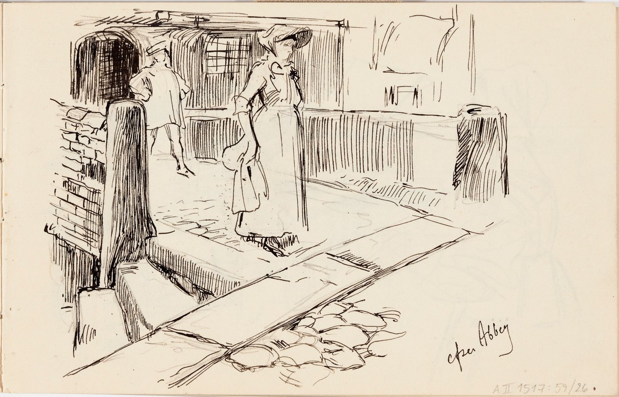 Bez tytułu autorstwa Albert Edelfelt