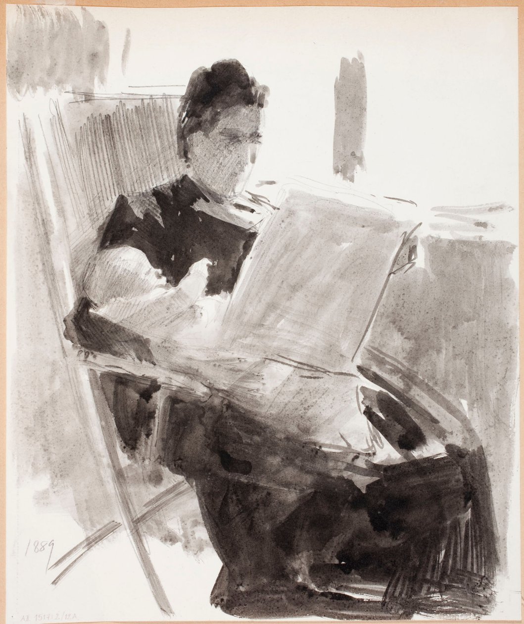 Bez tytułu autorstwa Albert Edelfelt