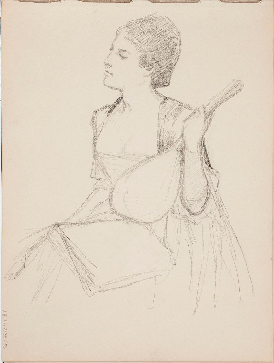 Bez tytułu autorstwa Albert Edelfelt