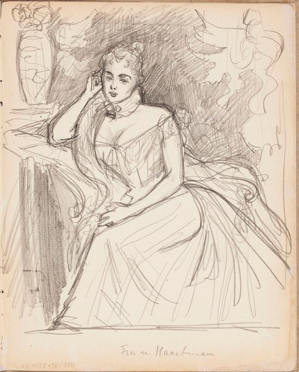 Bez tytułu autorstwa Albert Edelfelt