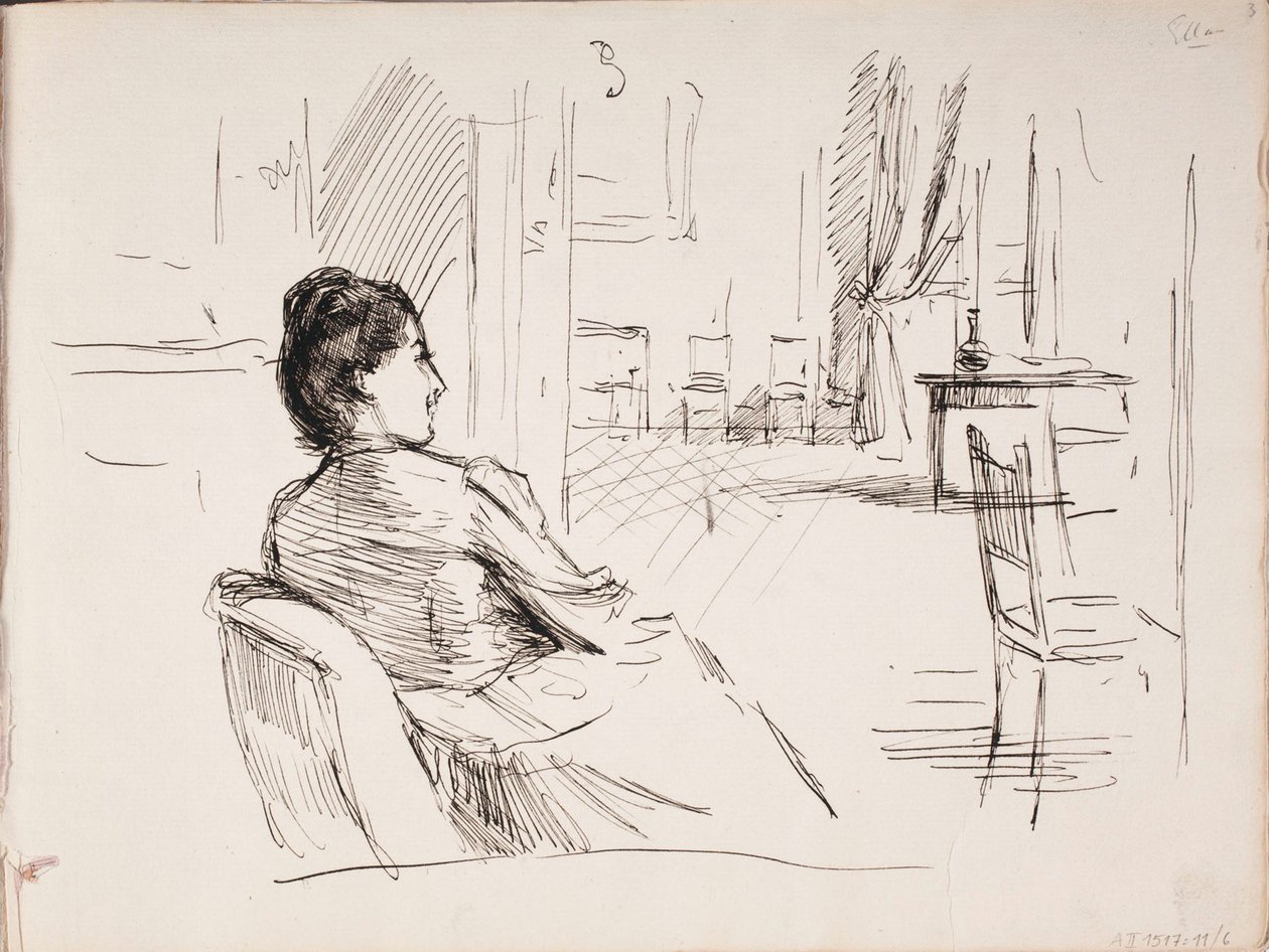Bez tytułu autorstwa Albert Edelfelt