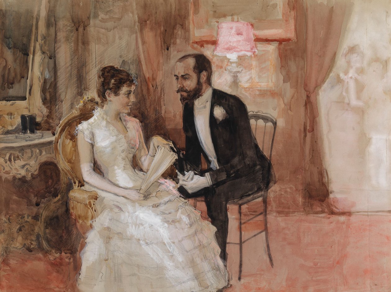 Bez tytułu autorstwa Albert Edelfelt