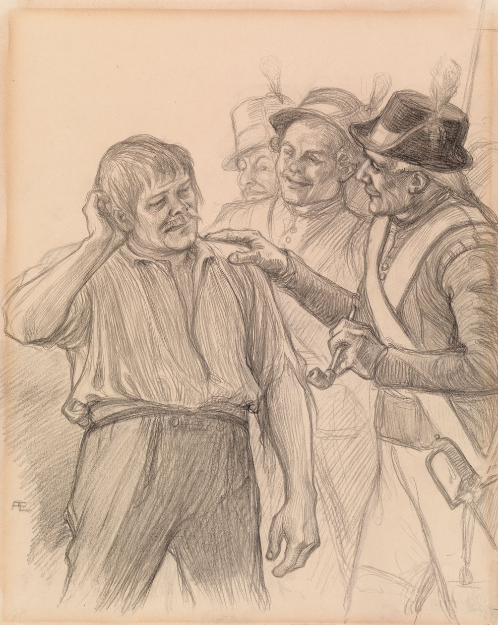 Bez tytułu autorstwa Albert Edelfelt