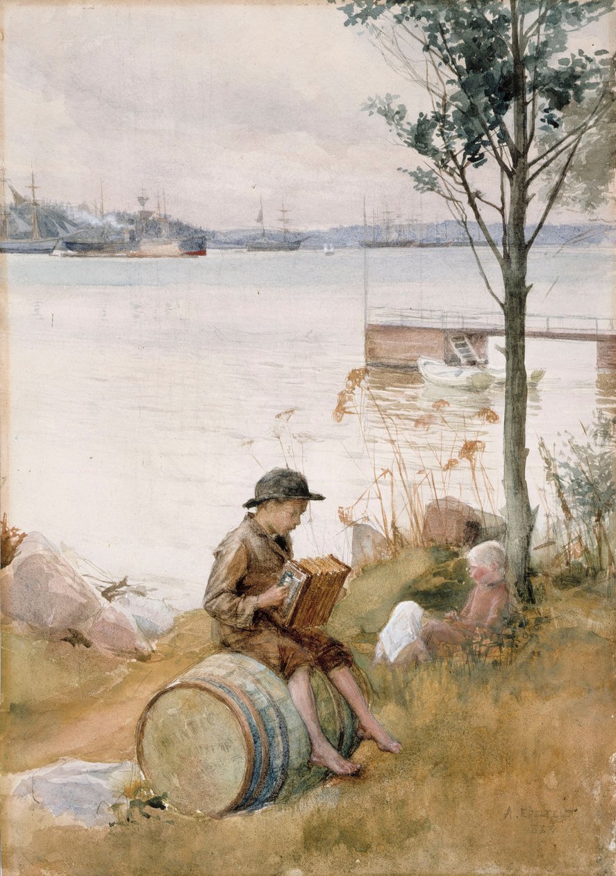 Bez tytułu autorstwa Albert Edelfelt