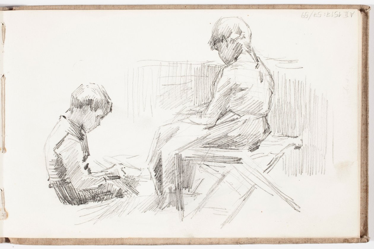 Bez tytułu autorstwa Albert Edelfelt