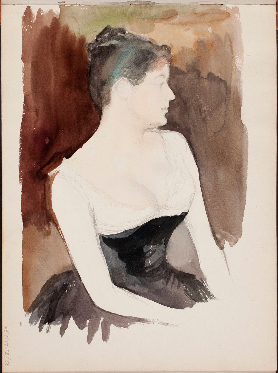 Bez tytułu autorstwa Albert Edelfelt