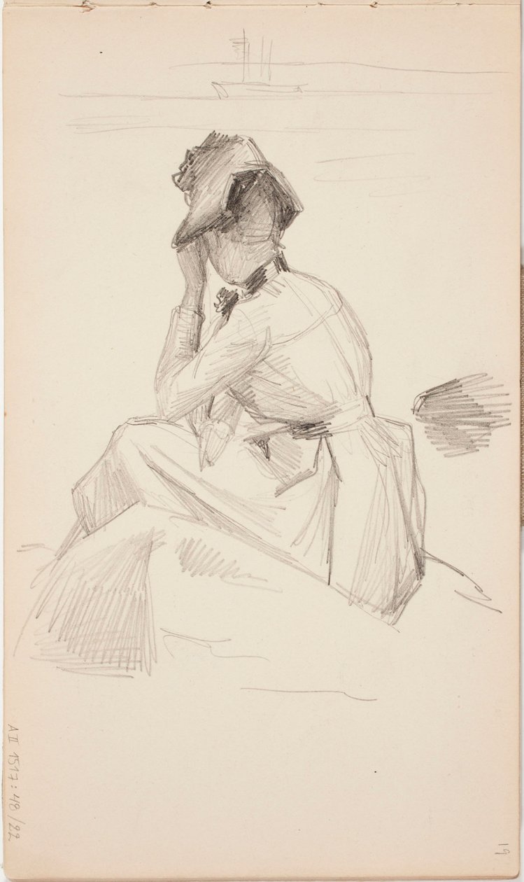 Bez tytułu autorstwa Albert Edelfelt