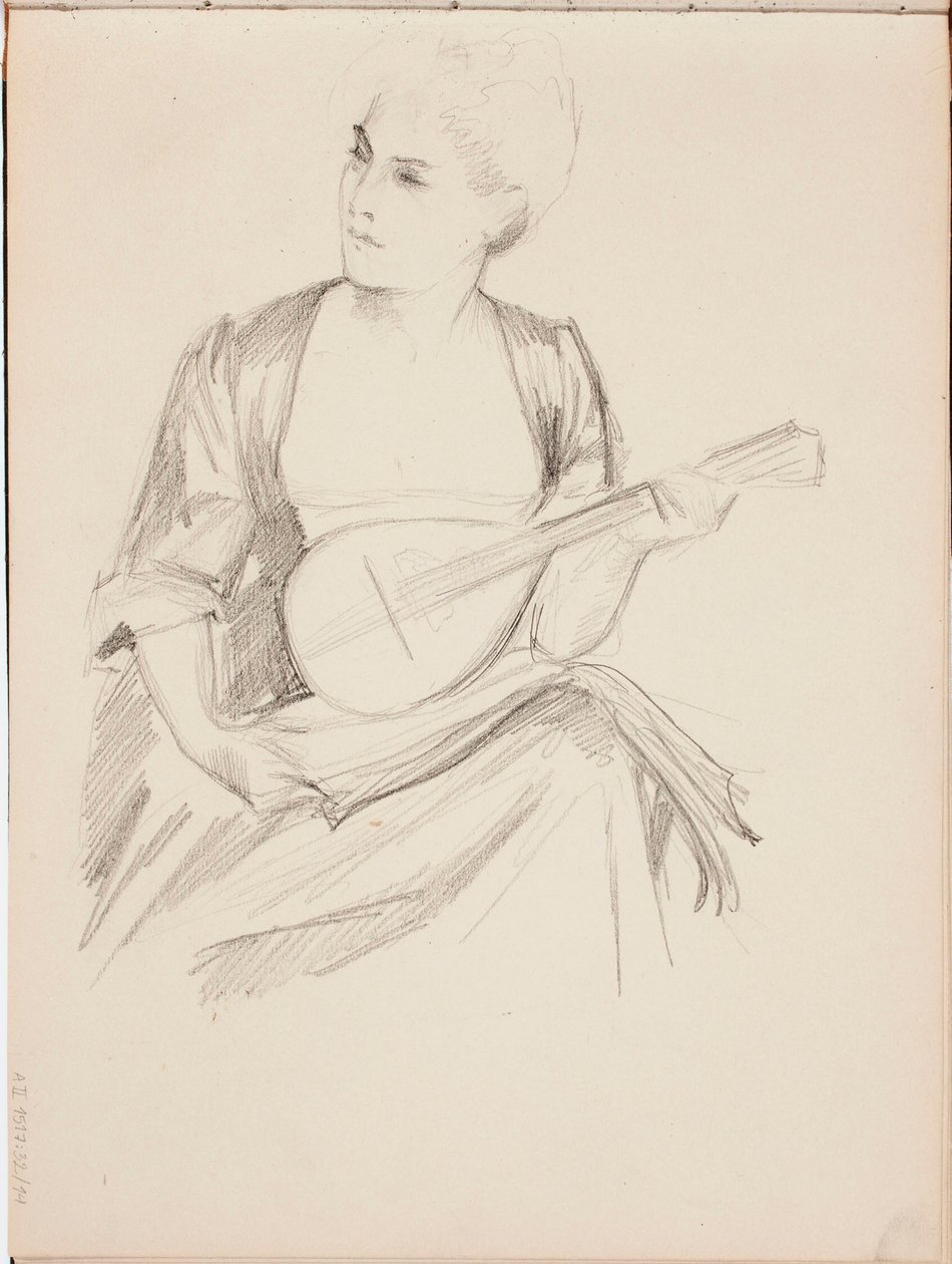 Bez tytułu autorstwa Albert Edelfelt