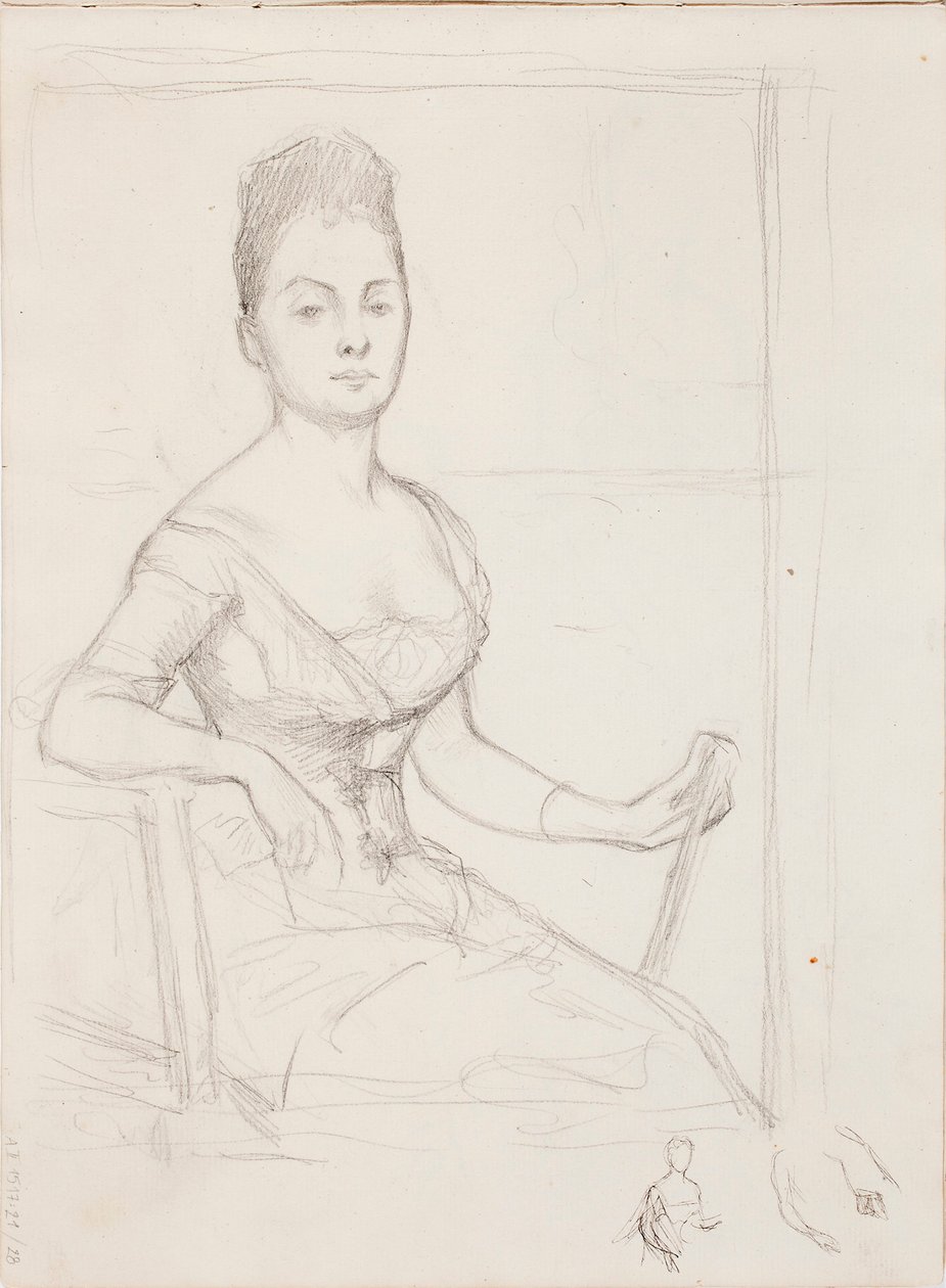 Bez tytułu autorstwa Albert Edelfelt