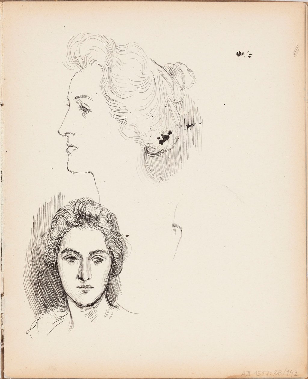 Bez tytułu autorstwa Albert Edelfelt