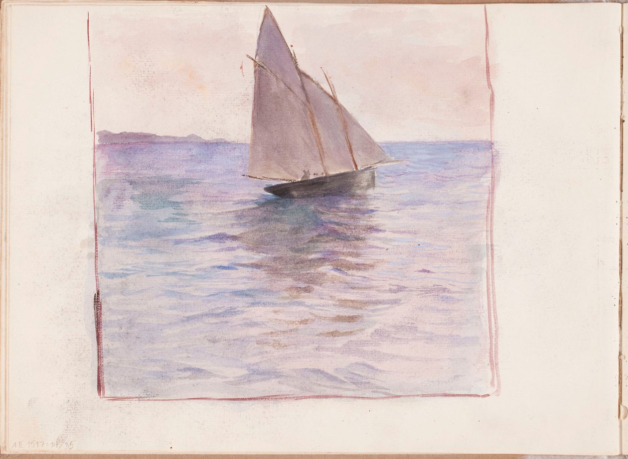 Bez tytułu autorstwa Albert Edelfelt