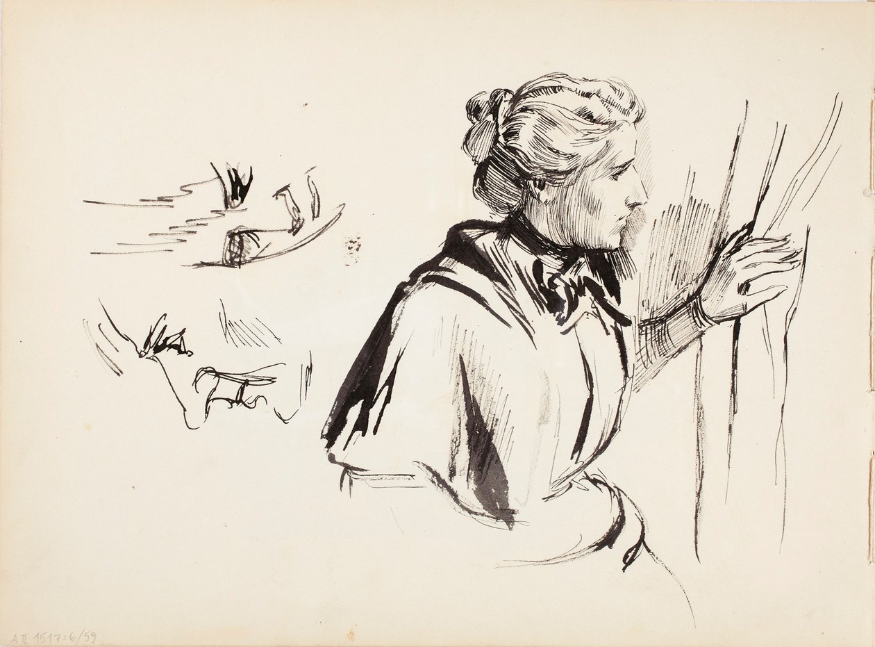 Bez tytułu autorstwa Albert Edelfelt
