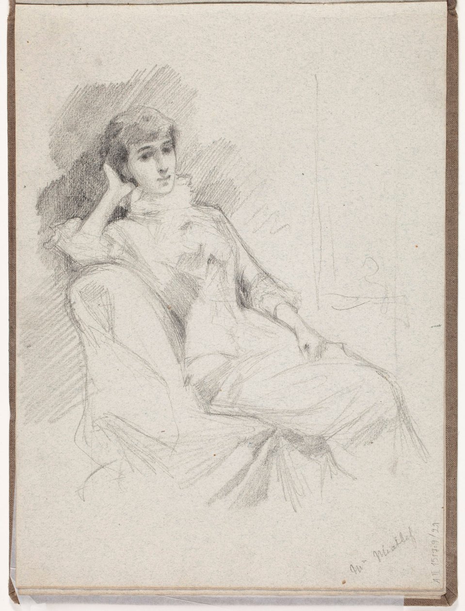 Bez tytułu autorstwa Albert Edelfelt